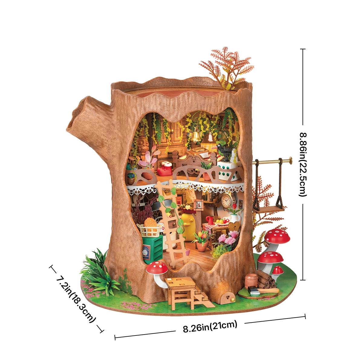 Fairytale Tree House DIY Miniature House Kit
