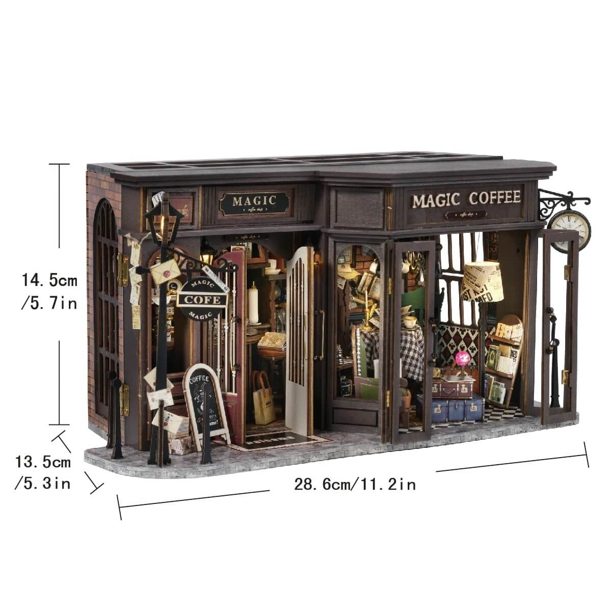Magic Coffee DIY Miniature House Kit