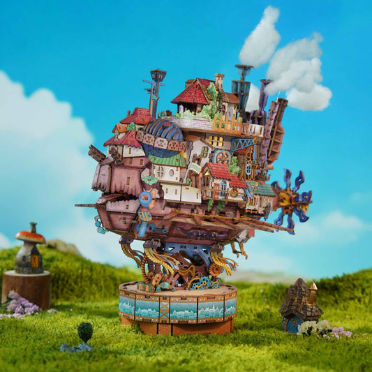 Walking Castle 3D Mechanical Puzzle Kit