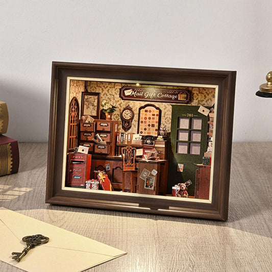 Mail Gift Cottage DIY Book Nook Kit