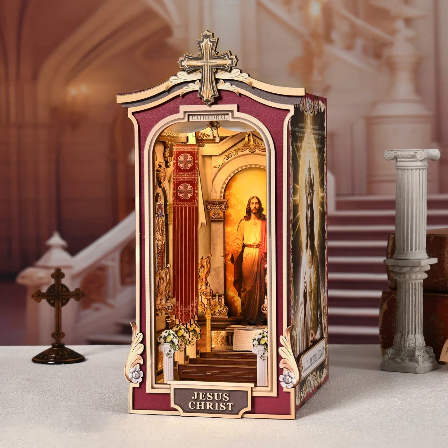 Holy Cathedral DIY Book Nook Kit