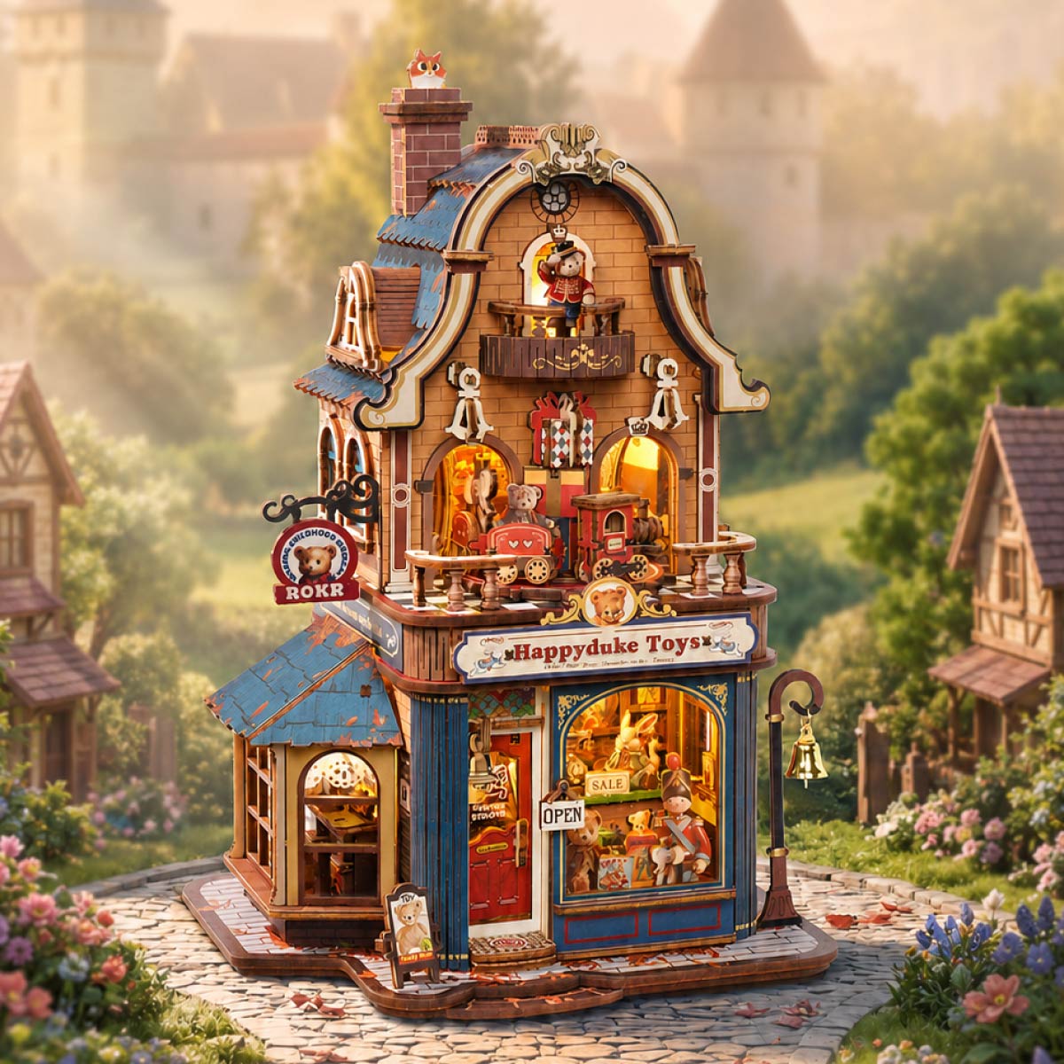 Happyduke Toys DIY Miniature House Kit