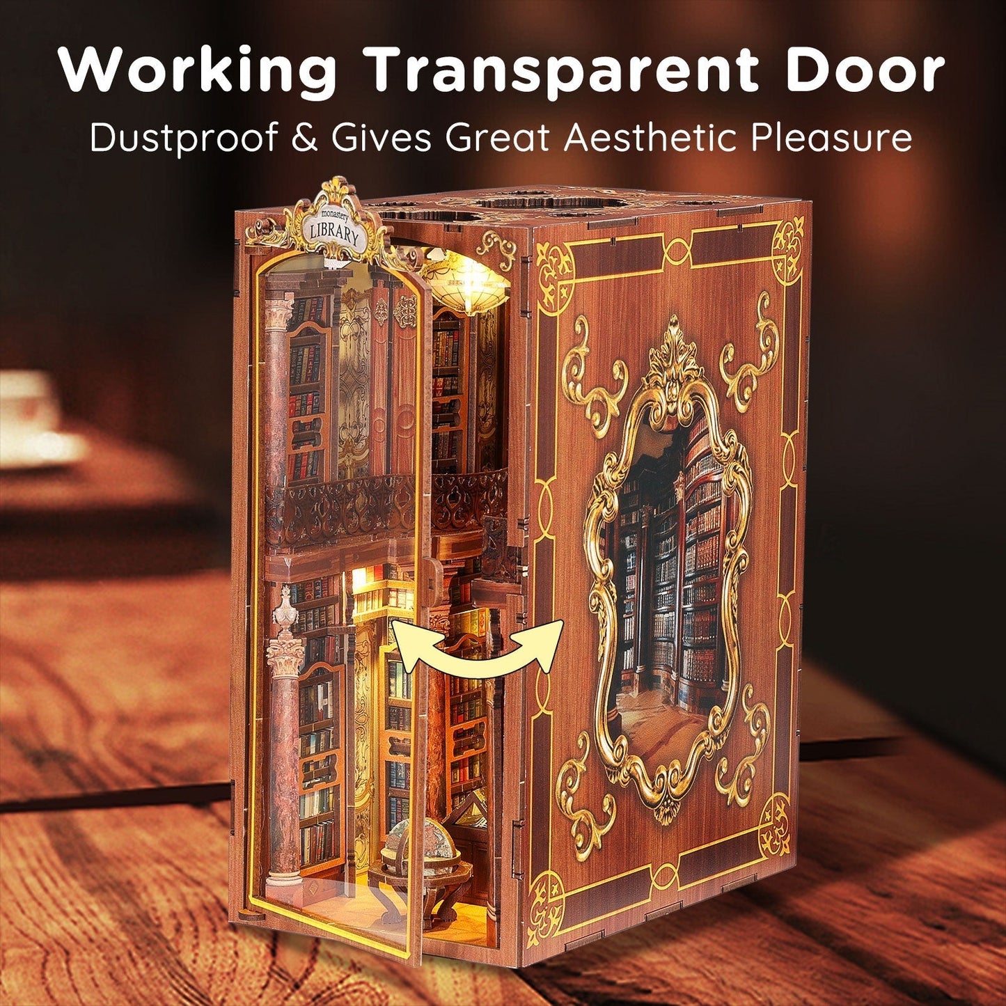 Monastery Library Book Nook Kit