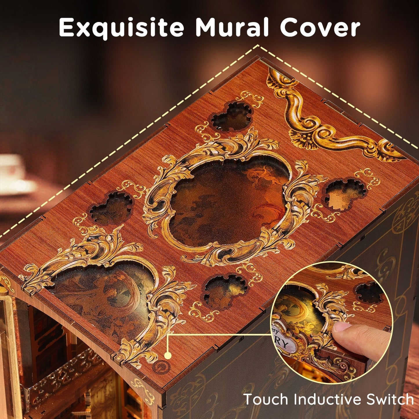 Monastery Library Book Nook Kit