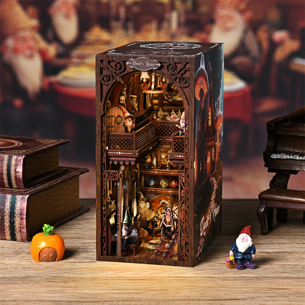 Dwarf House DIY Book Nook Kit
