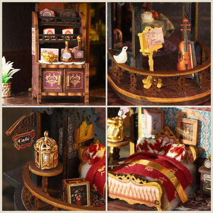 Edinburgh Castle DIY Miniature House Kit