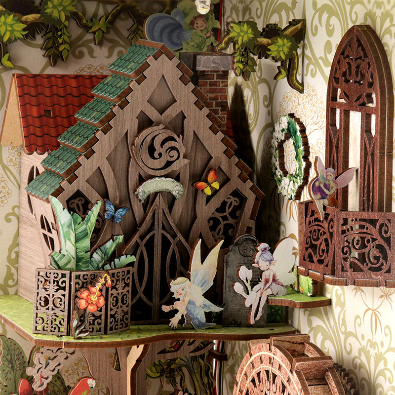 Secret Forest Elfin DIY Book Nook Kit