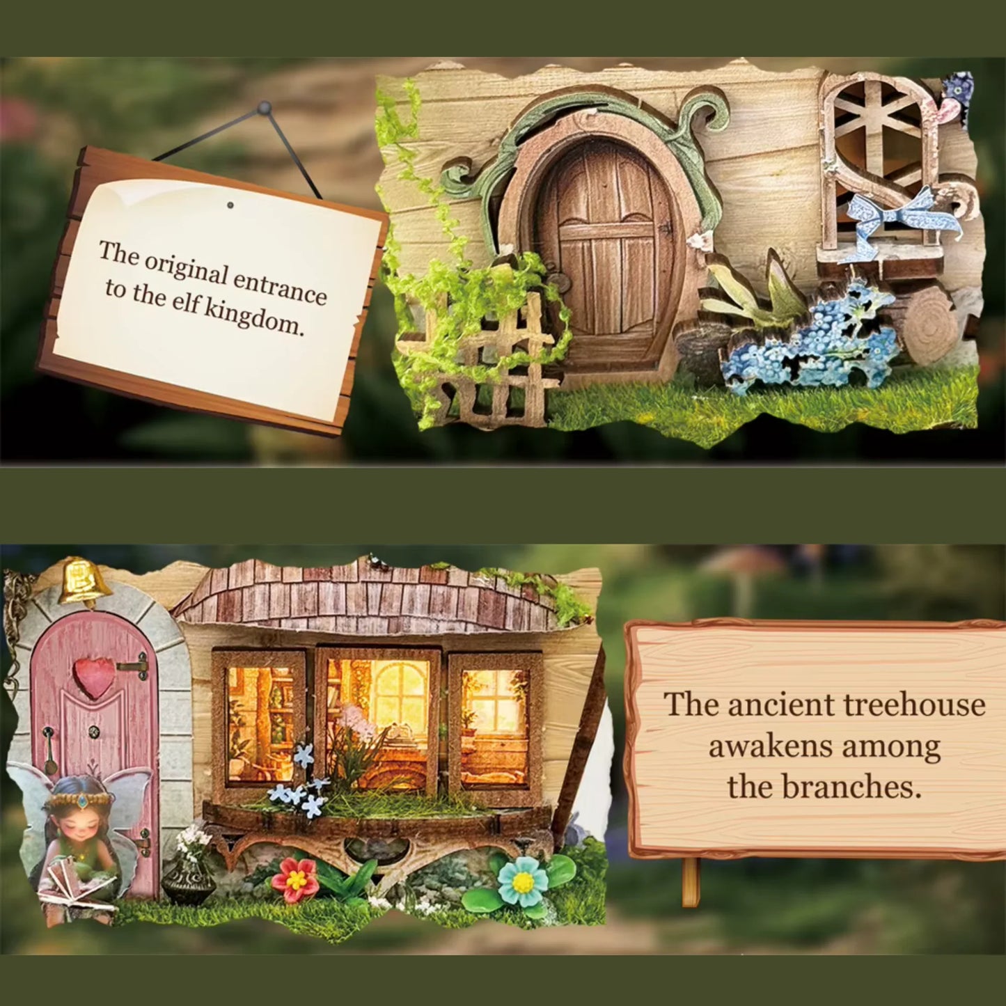 Rowan's Treehouse DIY Book Nook Kit