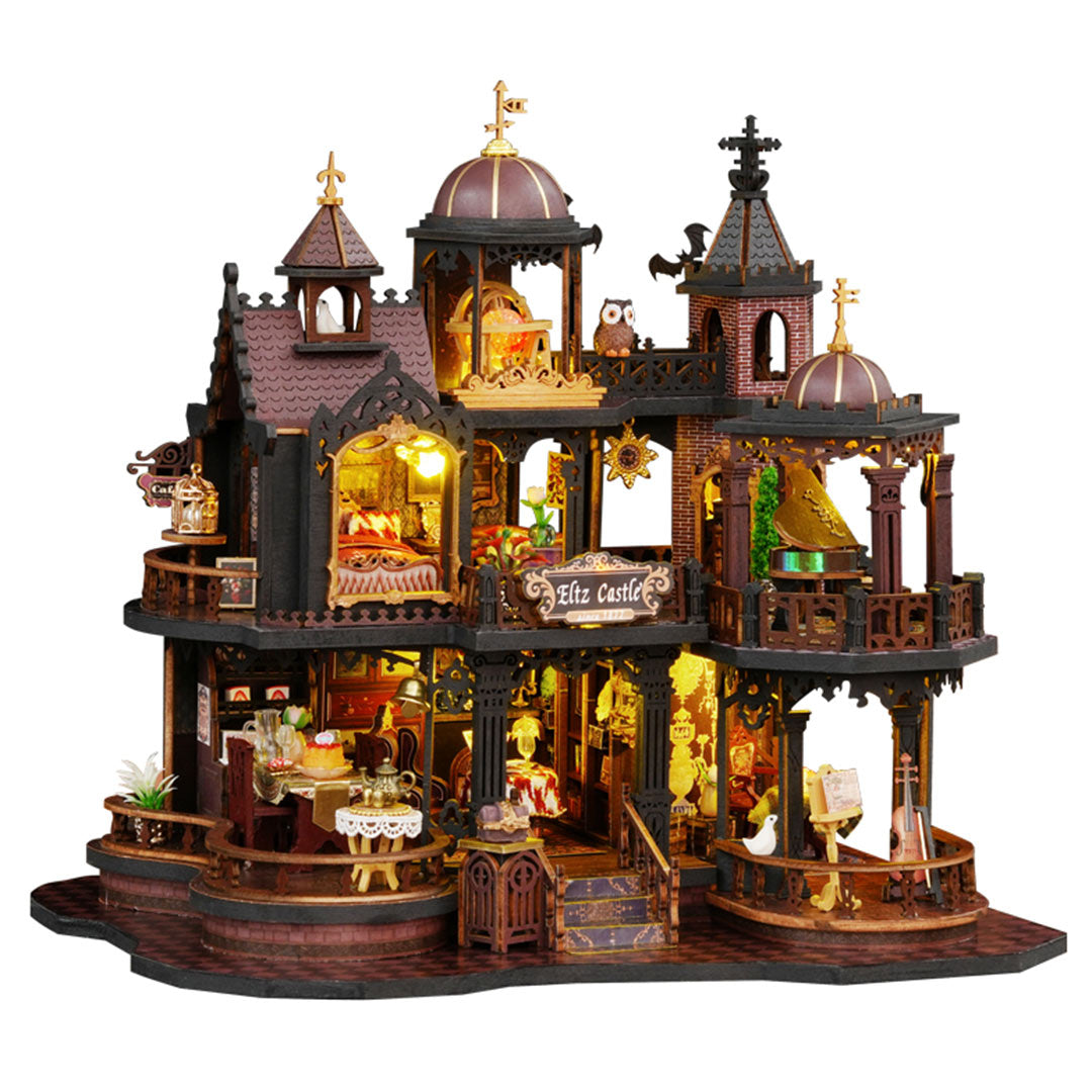 Edinburgh Castle DIY Miniature House Kit