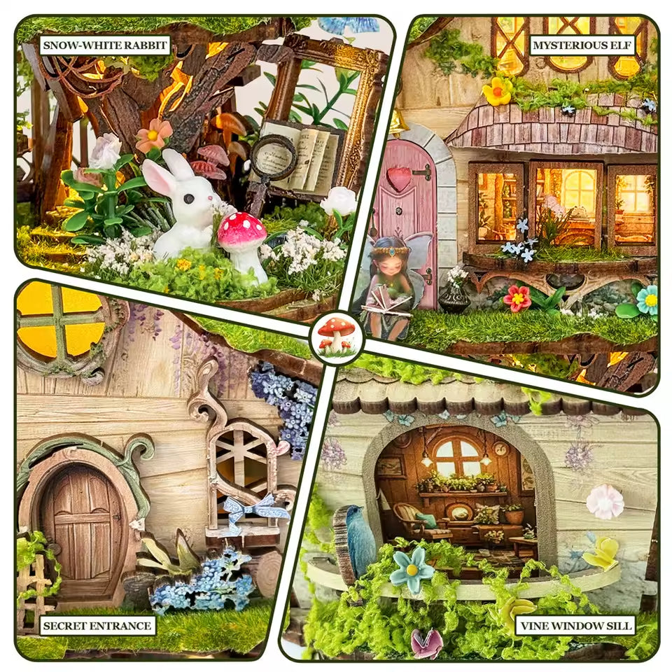 Rowan's Treehouse DIY Book Nook Kit