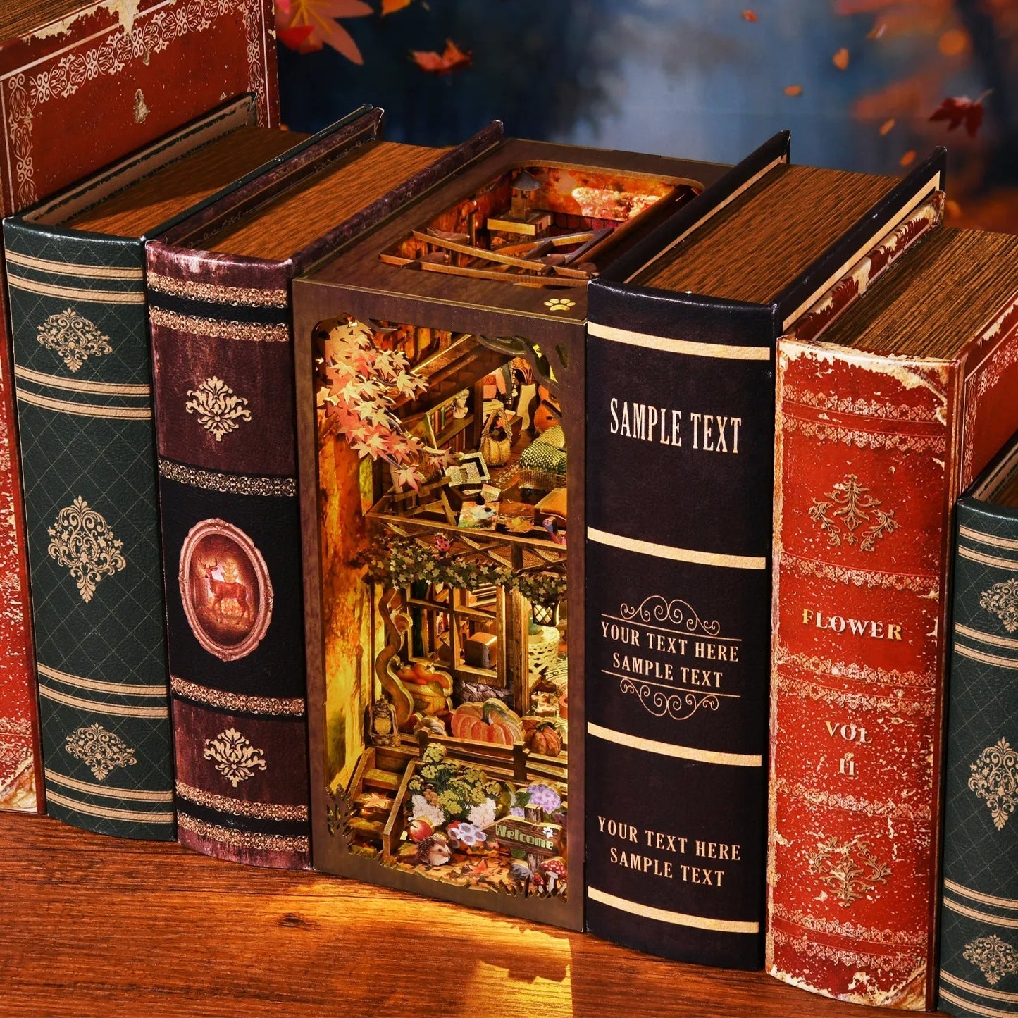 Twilight Cottage DIY Book Nook Kit