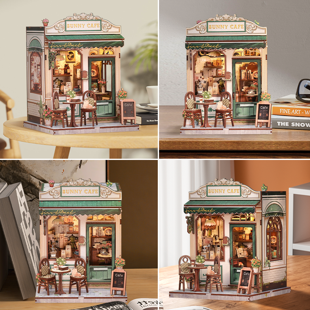 Sunny Cafe DIY Miniature House Kit