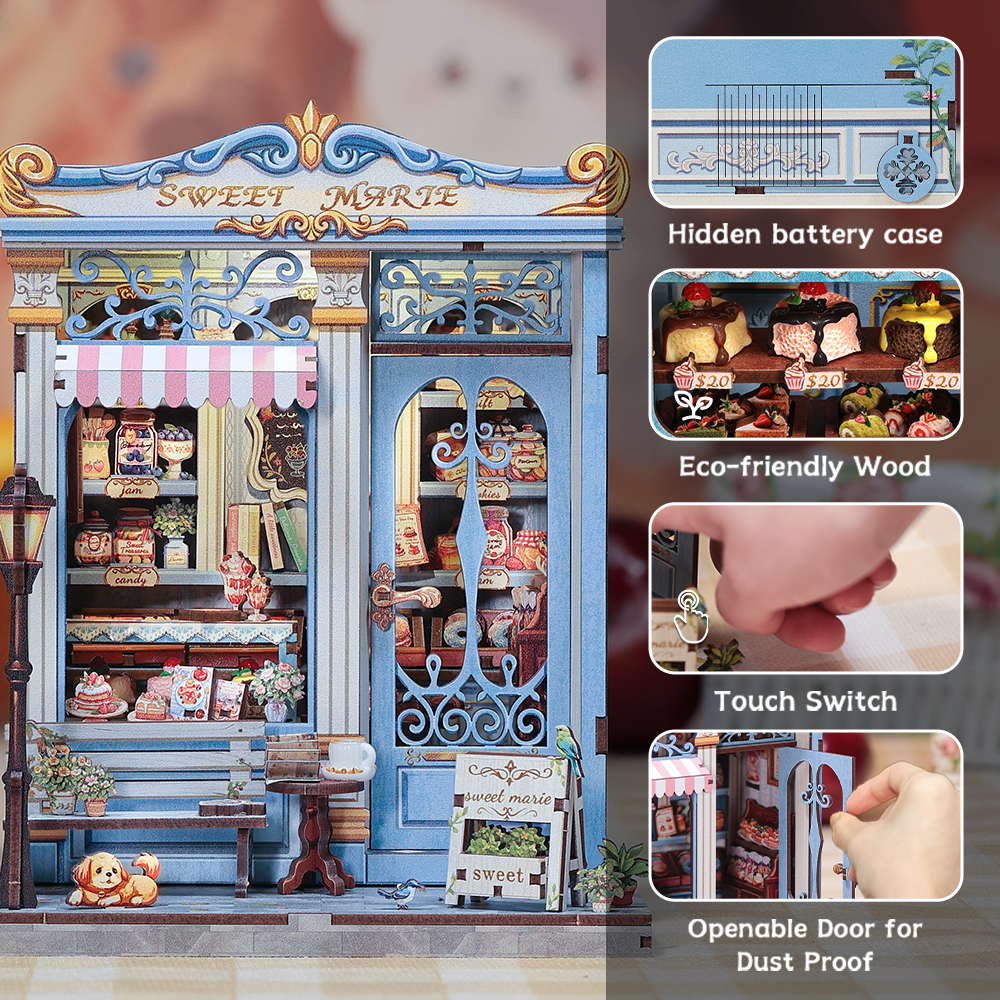 Sweet Marie DIY Miniature House Kit