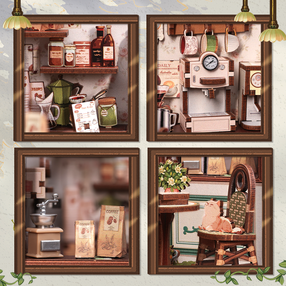 Sunny Cafe DIY Miniature House Kit