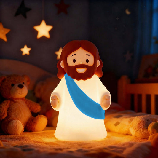 Jesus LED Squishy Night Light