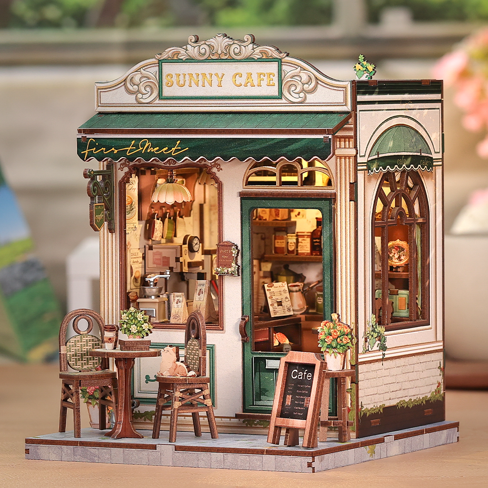Sunny Cafe DIY Miniature House Kit