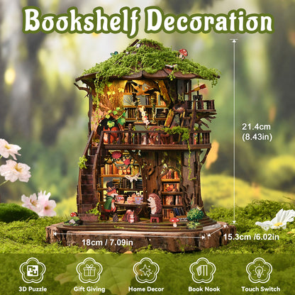 Forest Tea Book Club DIY Book Nook Kit