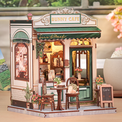 Sunny Cafe DIY Miniature House Kit