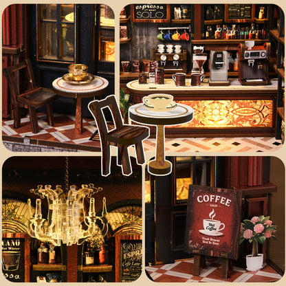 Warmglow Coffee DIY Book Nook Kit