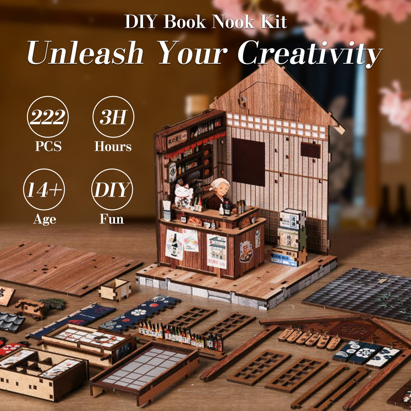 The Mellow Pub DIY Book Nook Kit