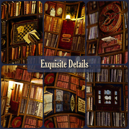 Falling Library DIY Book Nook Kit