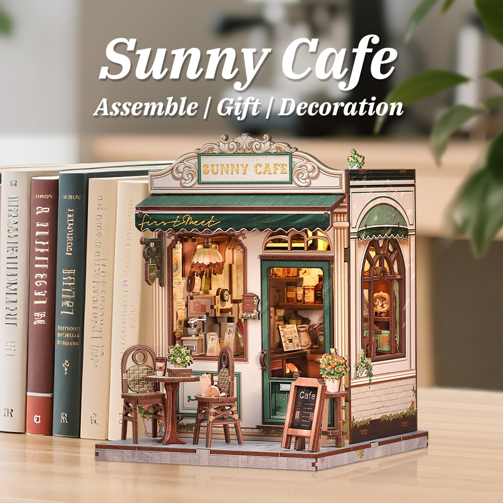 Sunny Cafe DIY Miniature House Kit