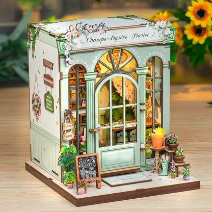 Champs-Élysées Florist DIY Miniature House Kit