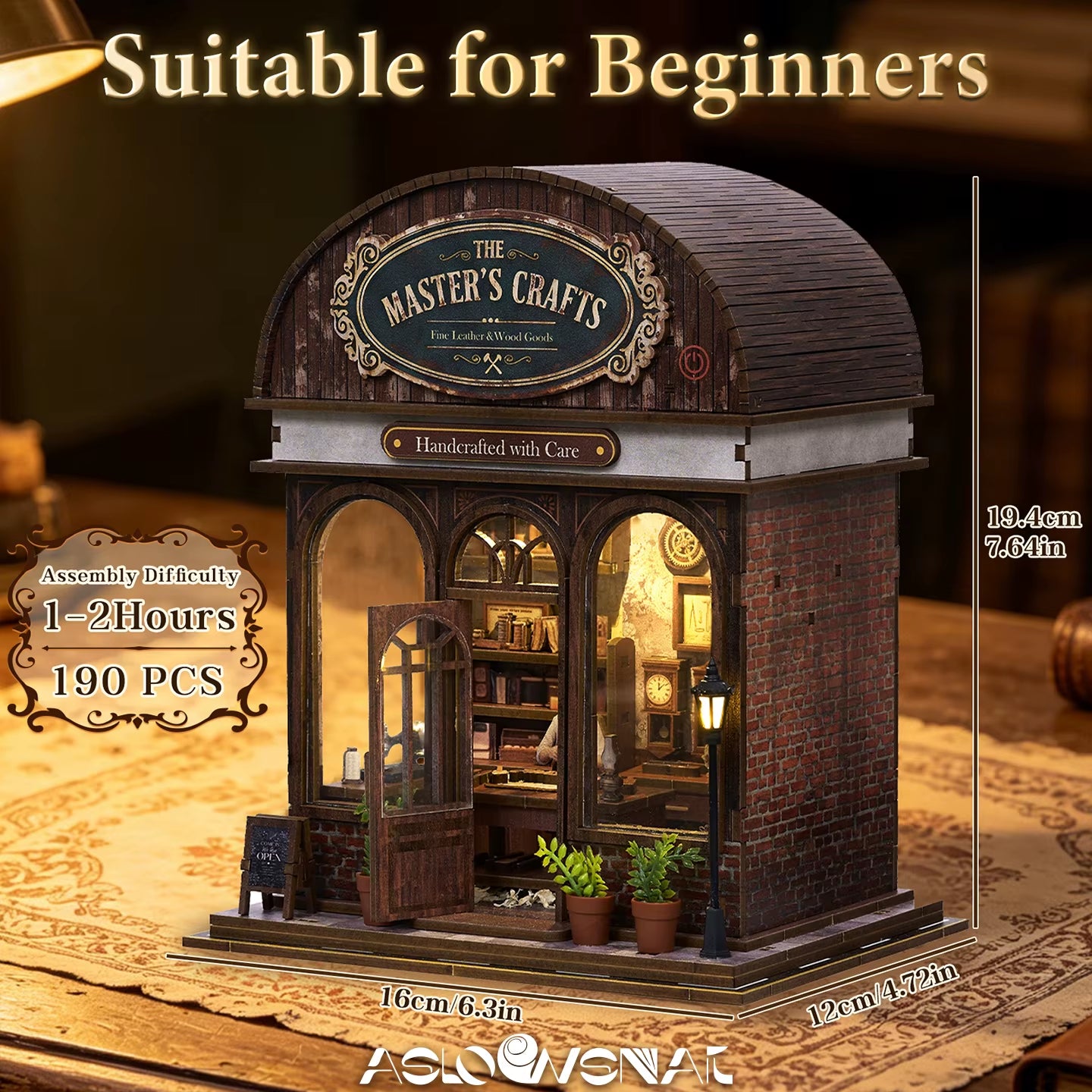 The Master’s Crafts DIY Book Nook Kit