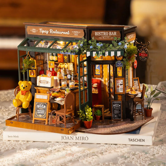 Tipsy Restaurant DIY Miniature House Kit