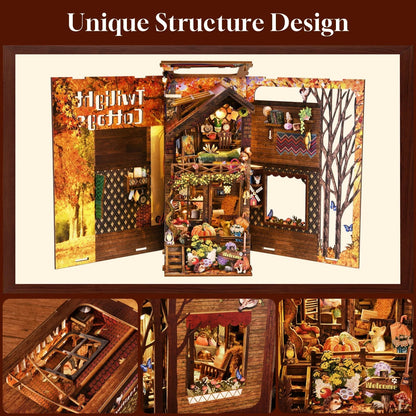 Twilight Cottage DIY Book Nook Kit