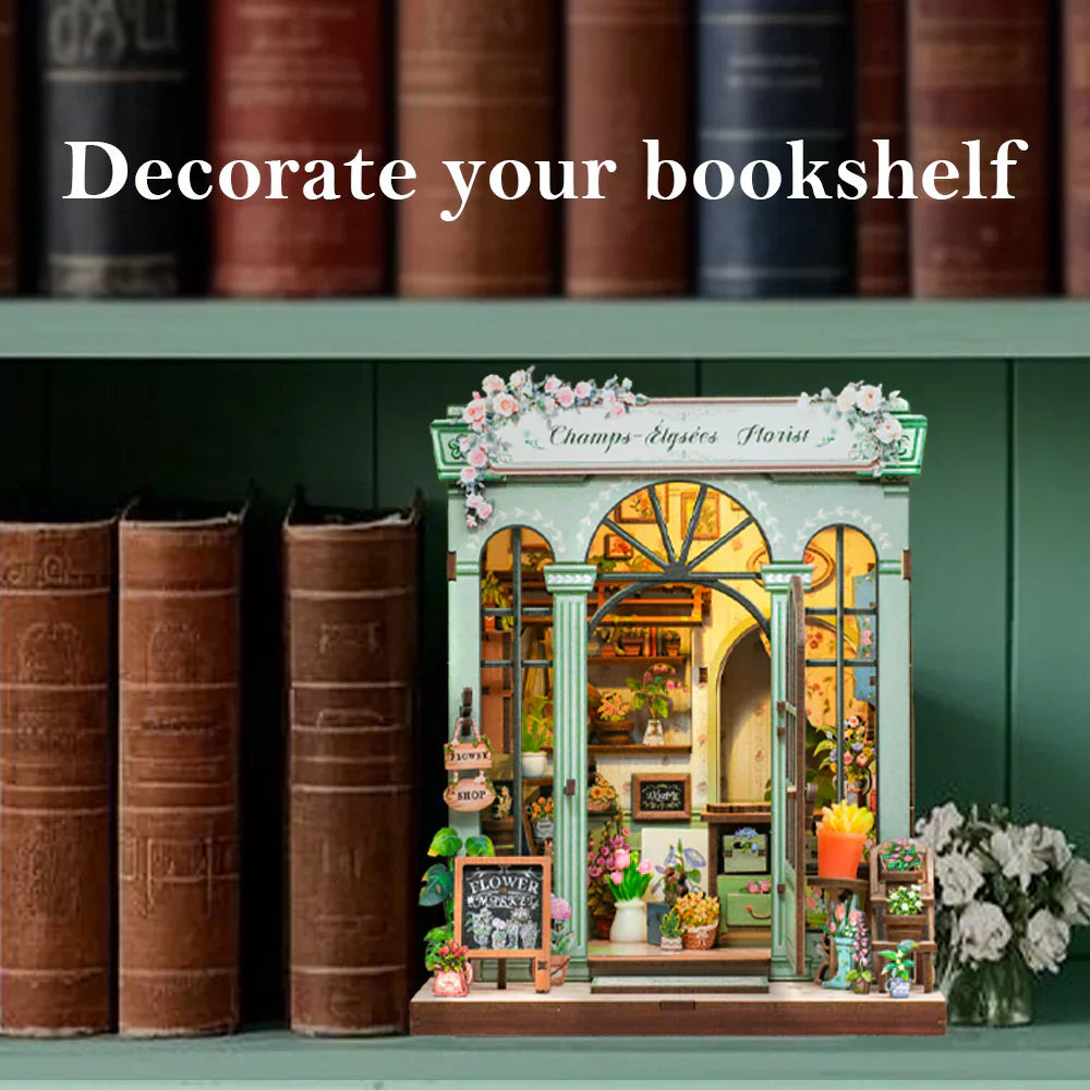 Champs-Élysées Florist DIY Miniature House Kit