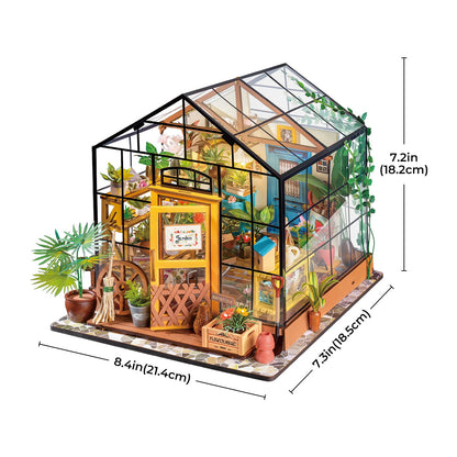 Cathy's Flower House DIY Miniature House Kit