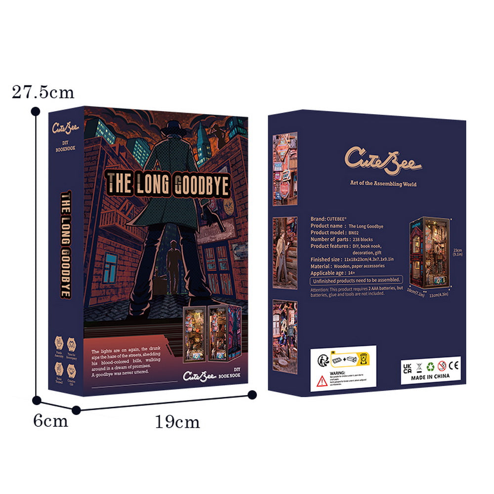 The Long Goodbye DIY Book Nook Kit