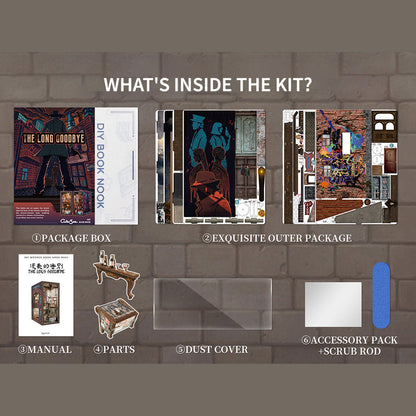 The Long Goodbye DIY Book Nook Kit