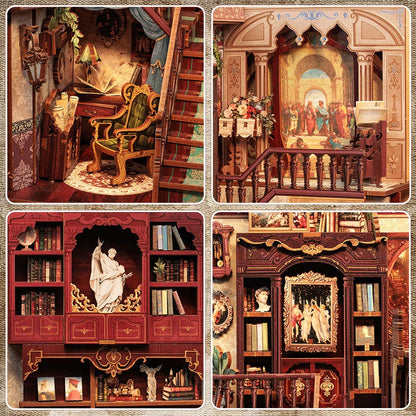 Library of Wisdom DIY Book Nook Kit