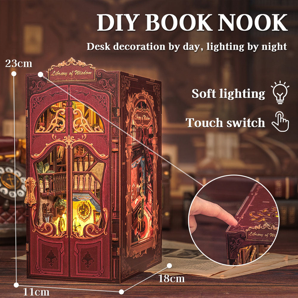 Library of Wisdom DIY Book Nook Kit
