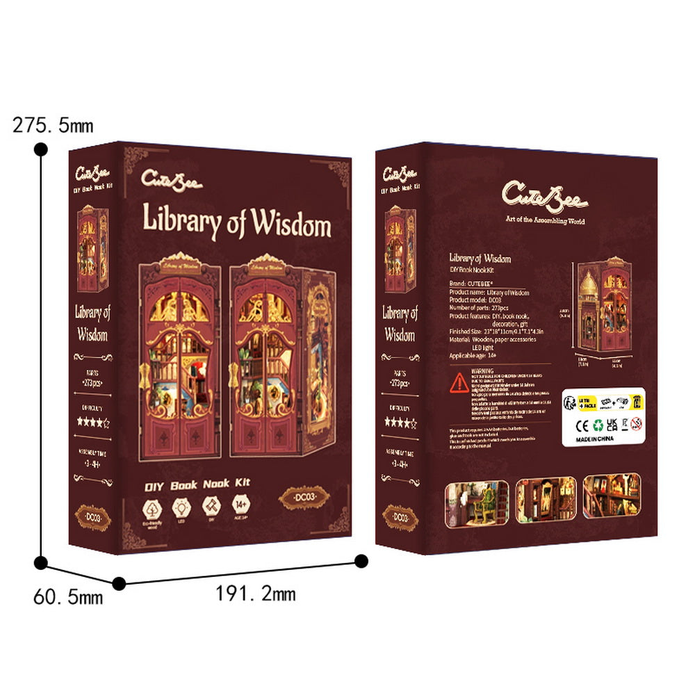 Library of Wisdom DIY Book Nook Kit