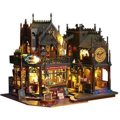 Holo Magic City DIY Miniature House Kit