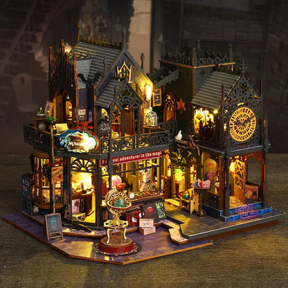 Holo Magic City DIY Miniature House Kit
