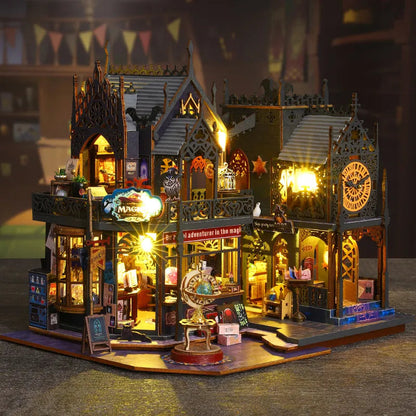 Holo Magic City DIY Miniature House Kit