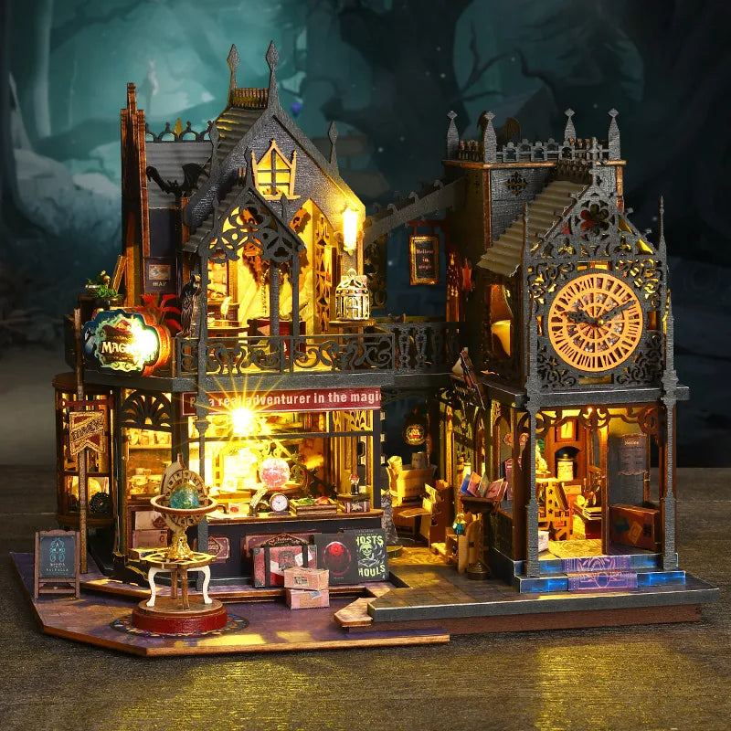Holo Magic City DIY Miniature House Kit