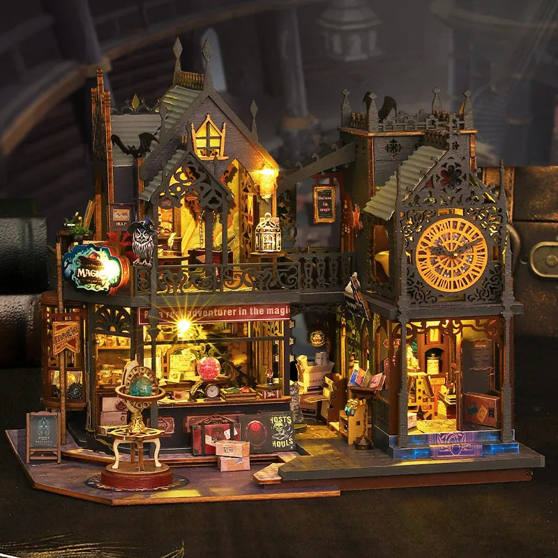 Holo Magic City DIY Miniature House Kit