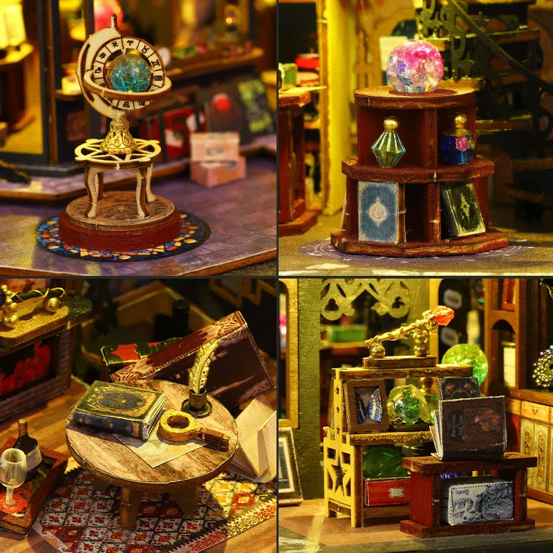Holo Magic City DIY Miniature House Kit