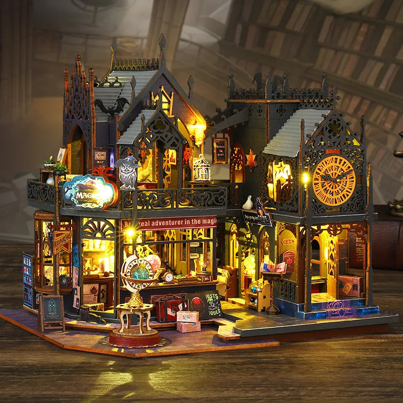 Holo Magic City DIY Miniature House Kit