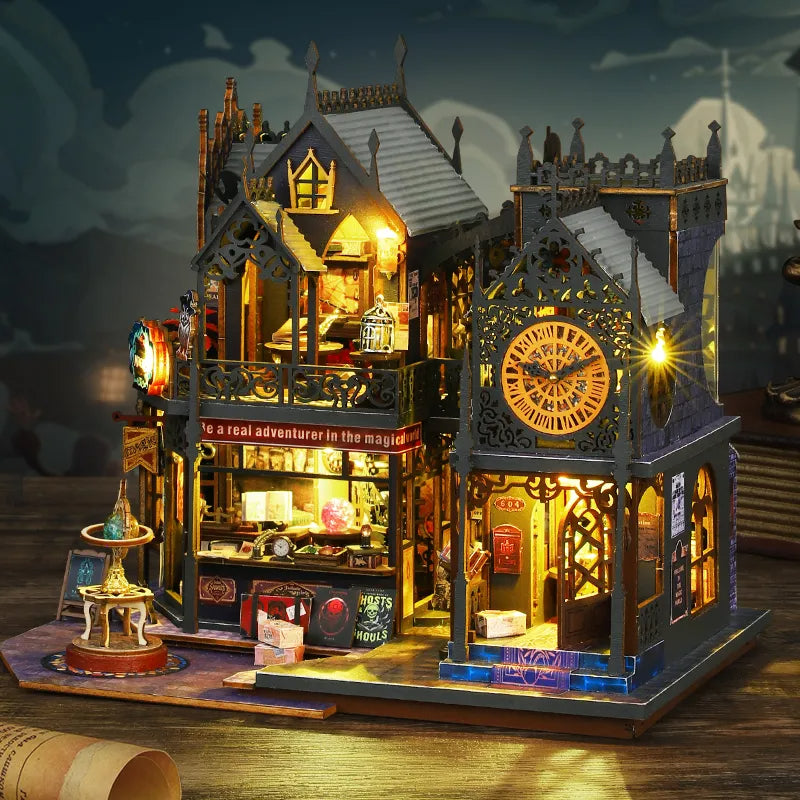 Holo Magic City DIY Miniature House Kit