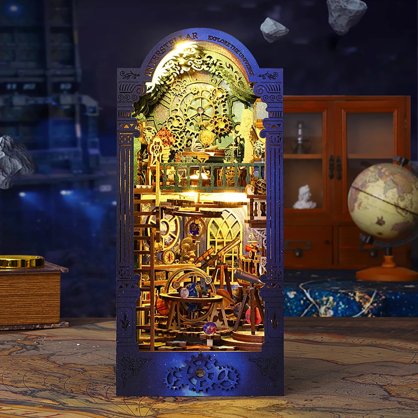 Interstellar Exploration DIY Book Nook Kit