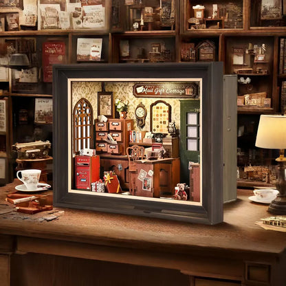 Mail Gift Cottage DIY Book Nook Kit