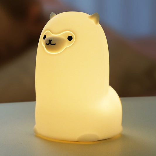 Alpaca LED Squishy Night Light