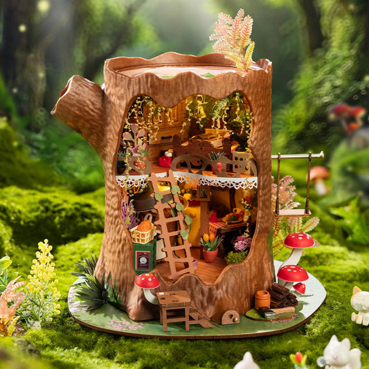 Fairytale Tree House DIY Miniature House Kit