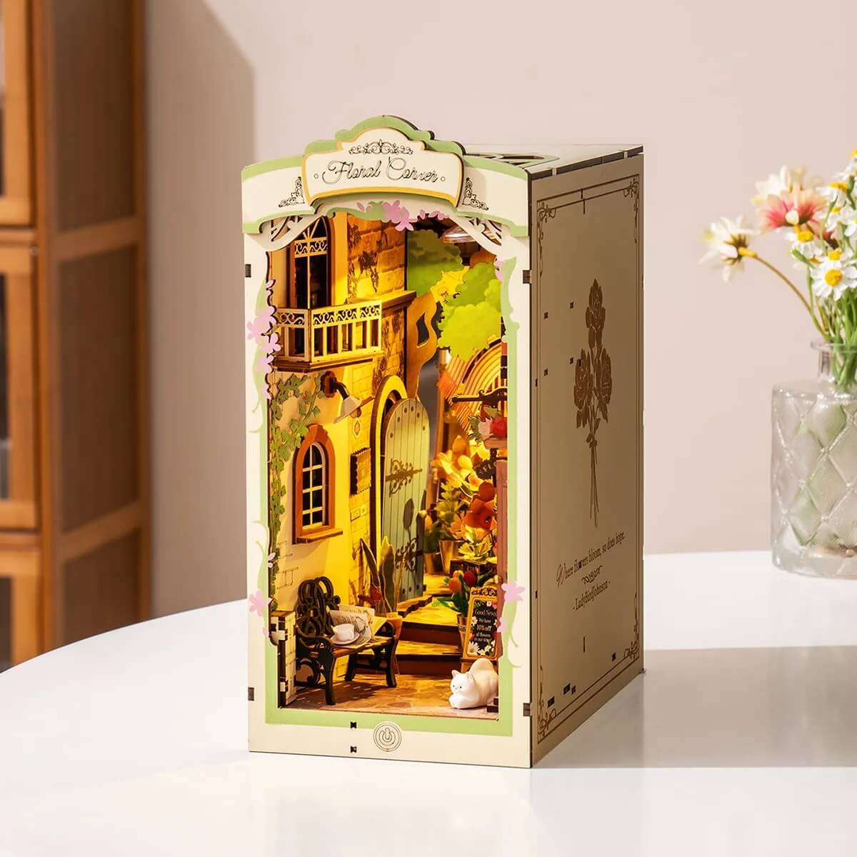Floral Corner DIY Book Nook Kit